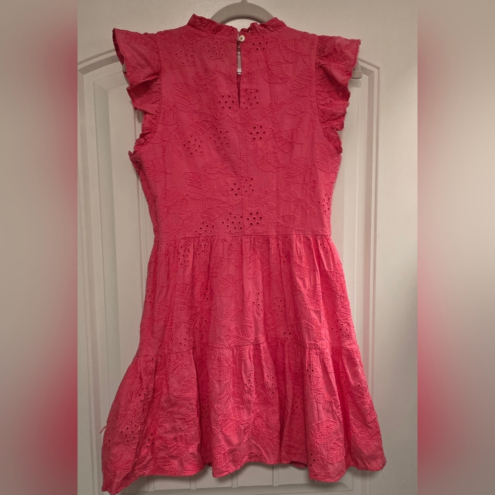 WILLA STORY Pink Eyelet Dress - Picture 9 of 11